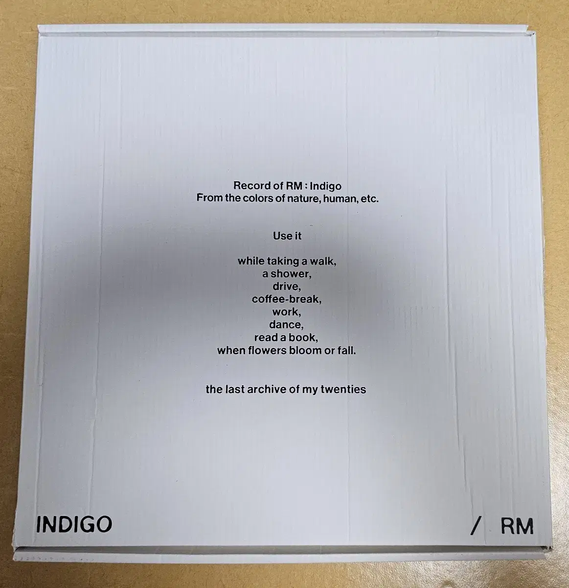 RM 인디고 Indigo LP